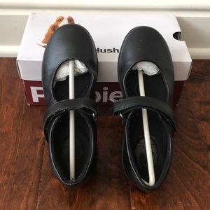 Hush Puppies Lexi Mary Jane Shoes Girls 2.5 Black